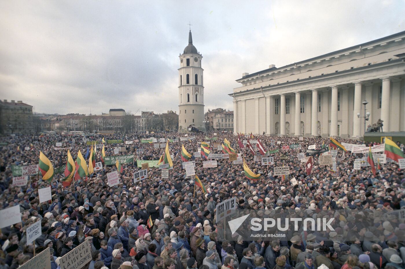 Rallying in Vilnius