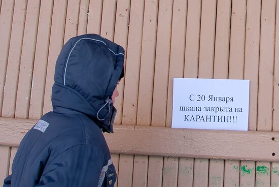 Flu outbreak in Nizhny Novgorod