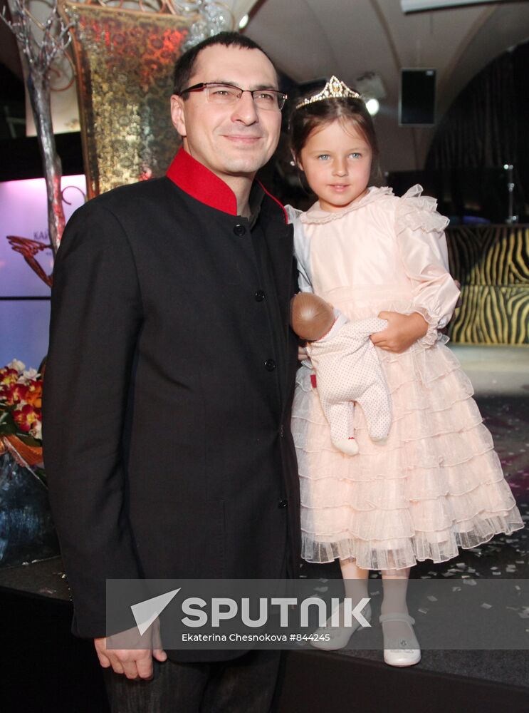 Igor Vdovin and his daughter, Ariadna