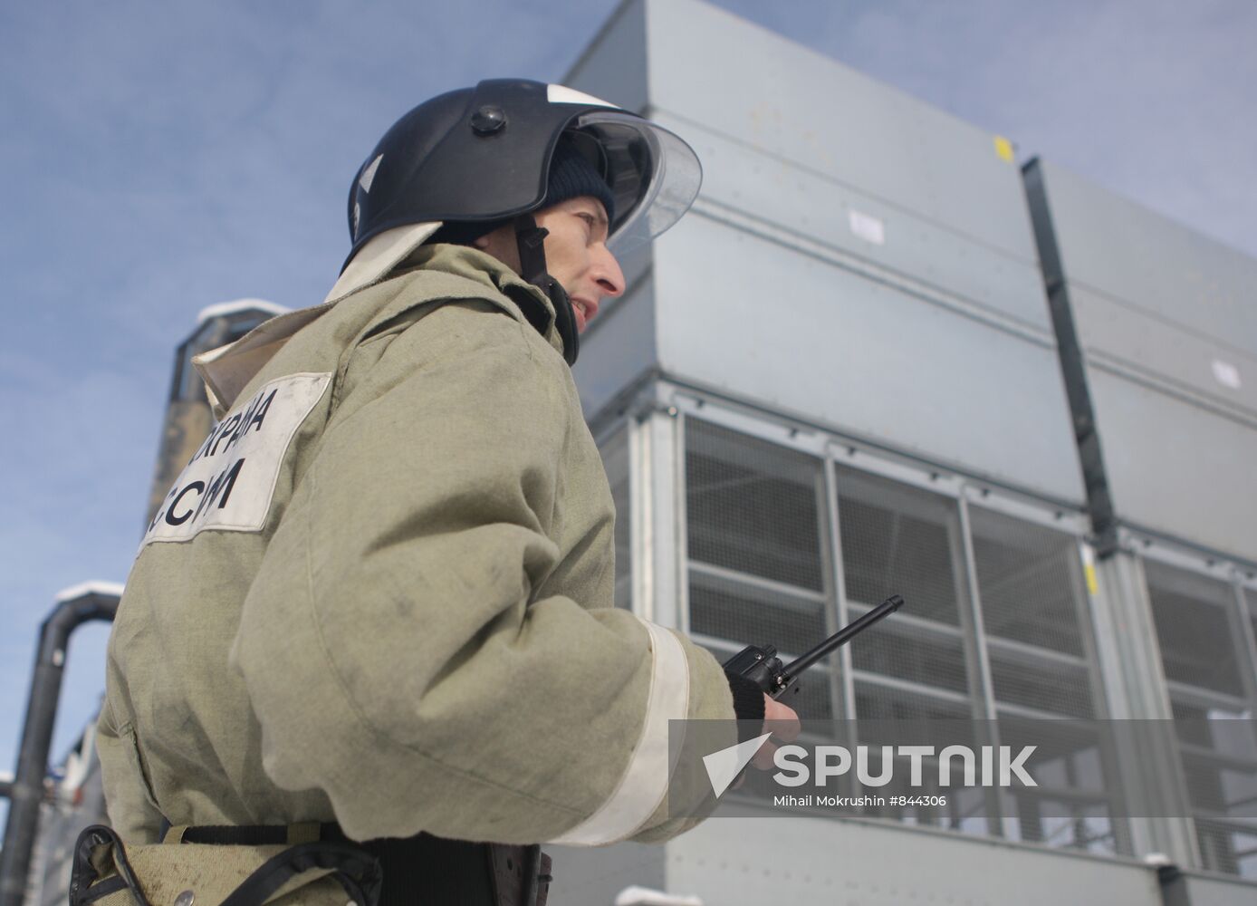 EMERCOM drills at sports venues in Sochi