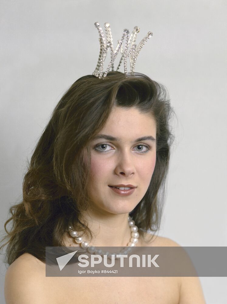 Miss Europe-1988 Yekaterina Chilichkina