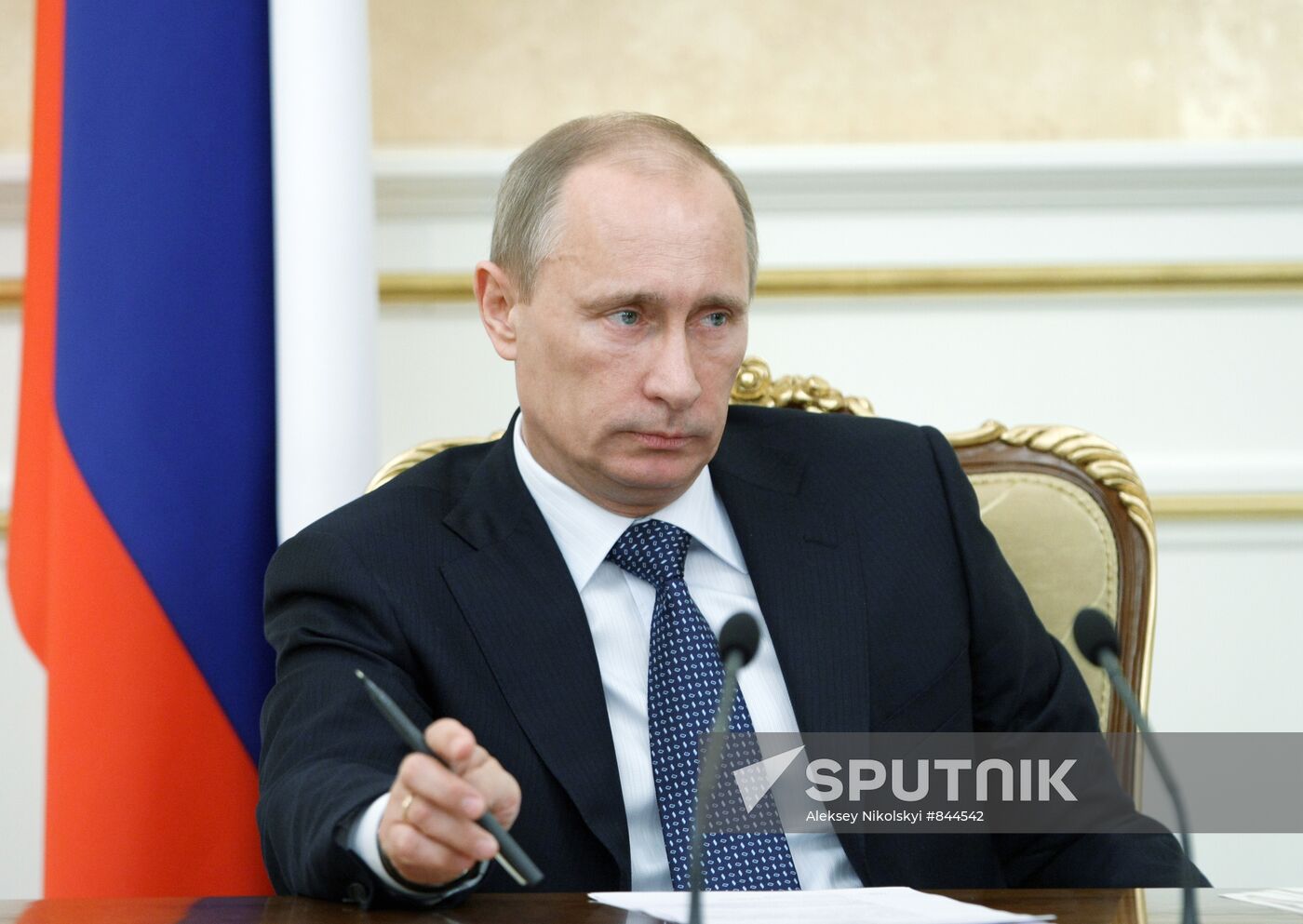 Vladimir Putin chairs meeting of government commission