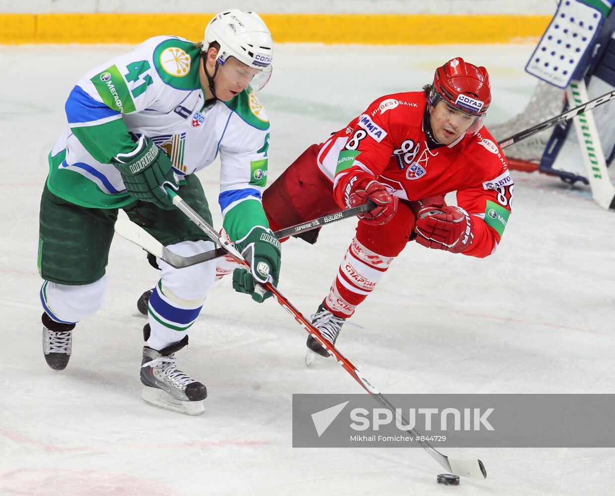 Ice Hockey. KHL. Spartak vs Salavat Yulaev