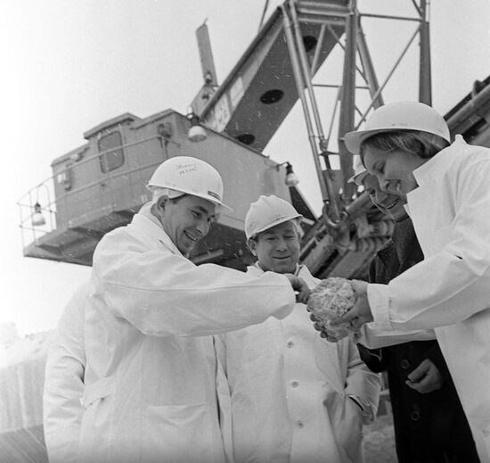 Soviet cosmonauts Alexei Leonov and Pavel Belyayev visits Denmark