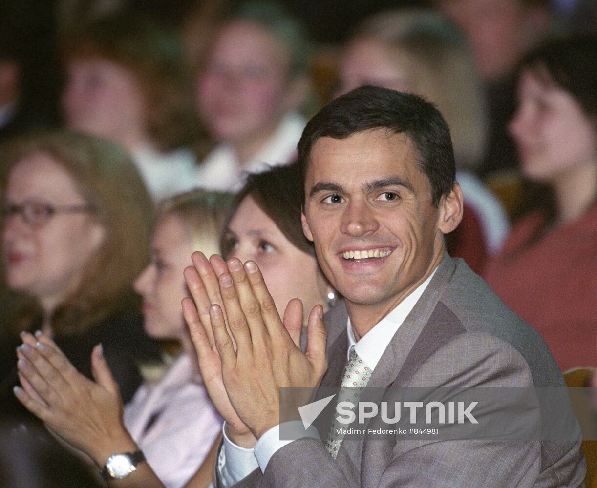 Athlete Alexander Popov