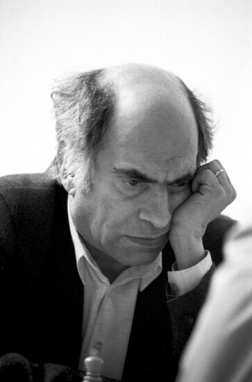 Mikhail Tal at West Berlin, 1986.