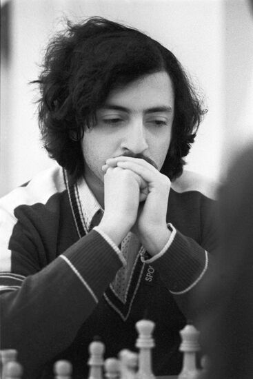 Chess player Eduardas Rozentalis