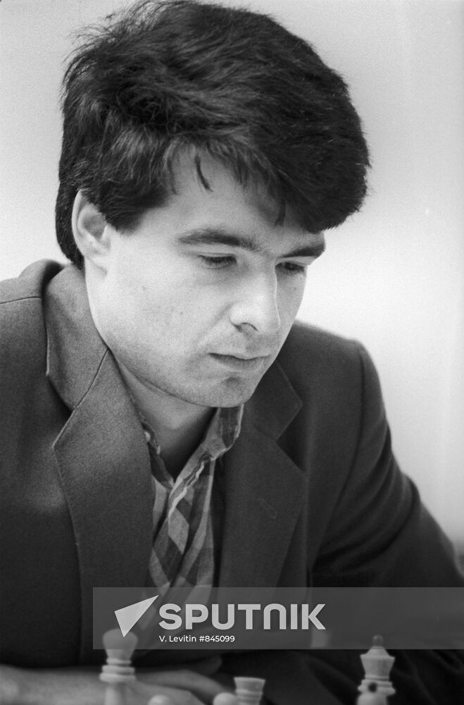 Chess player Leonid Yudasin
