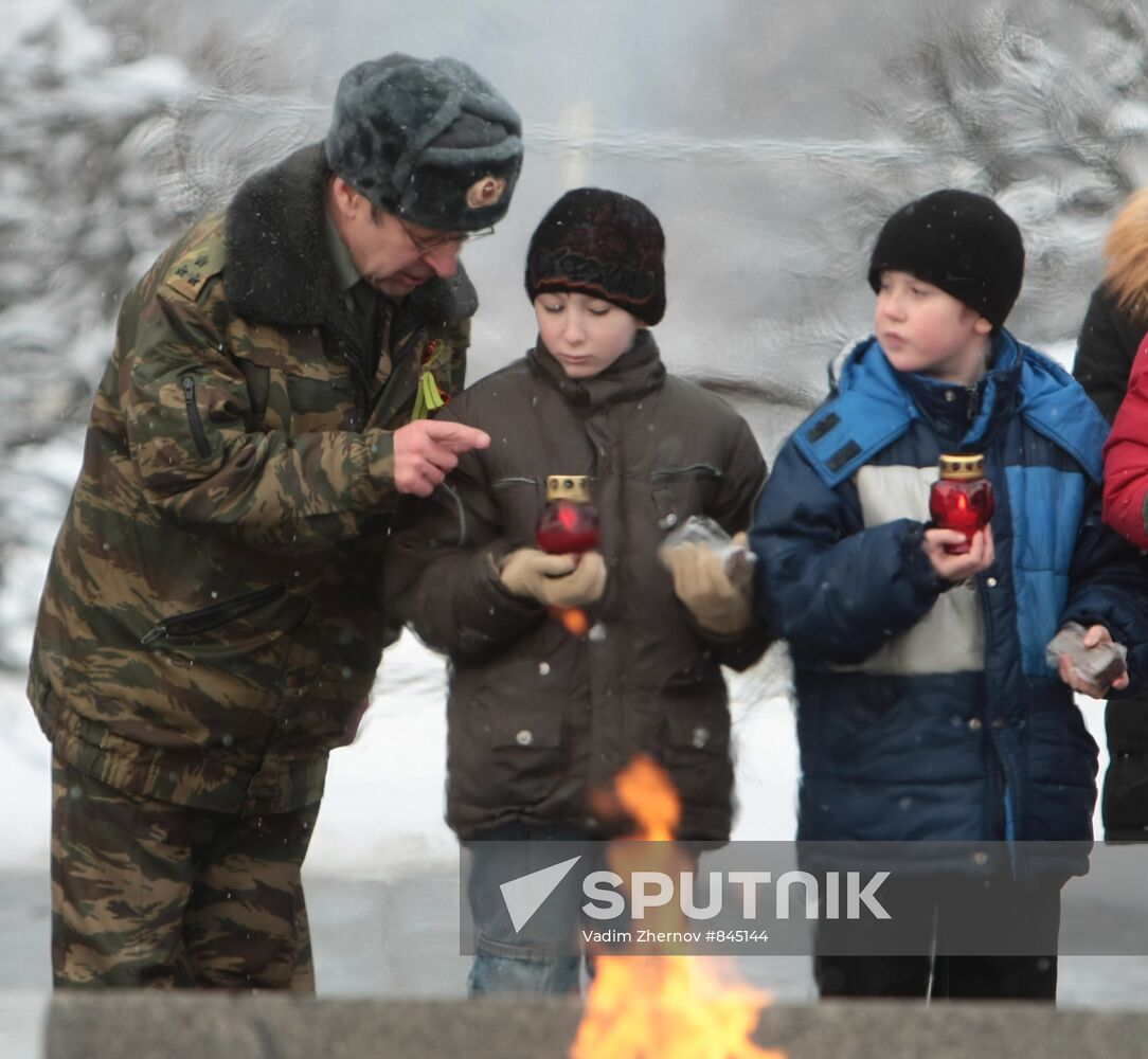 Blockade Bread of Leningrad rally