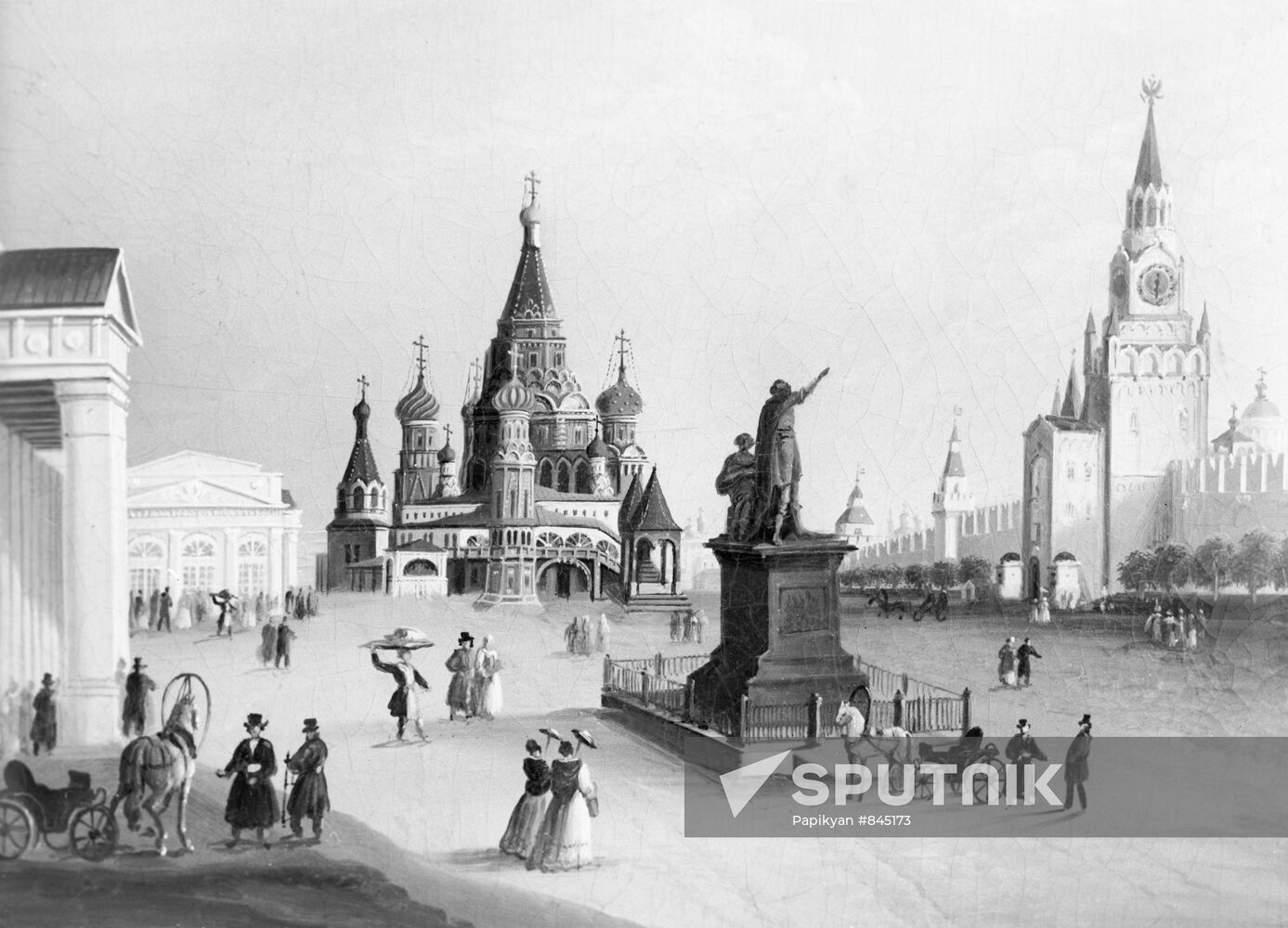 Miniature "Old Red Square"