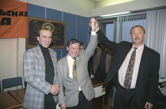 World chess champion Anatoly Karpov