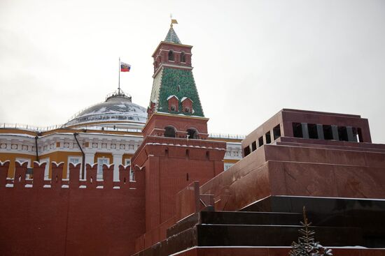 Lenin's Mausoleum at Red Square