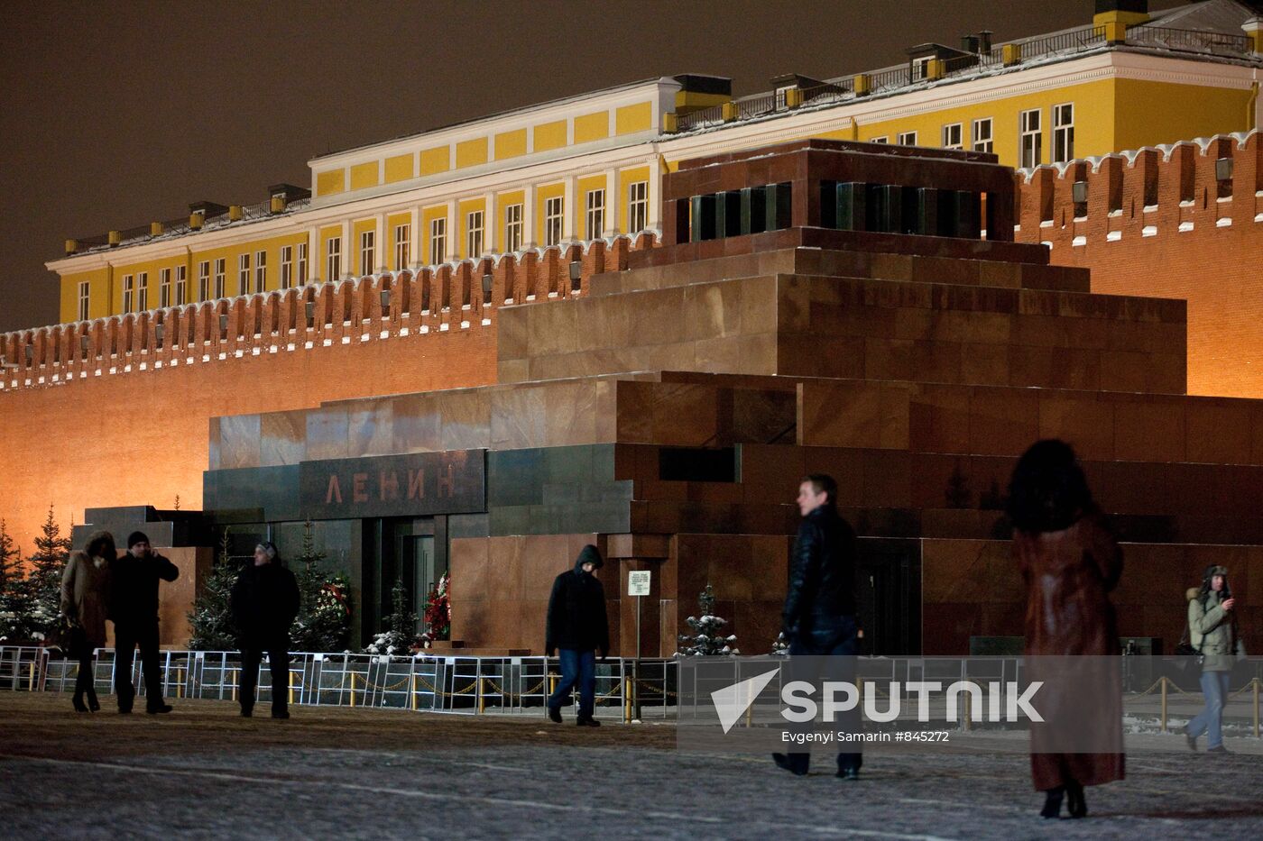 Lenin's Mausoleum at Red Square