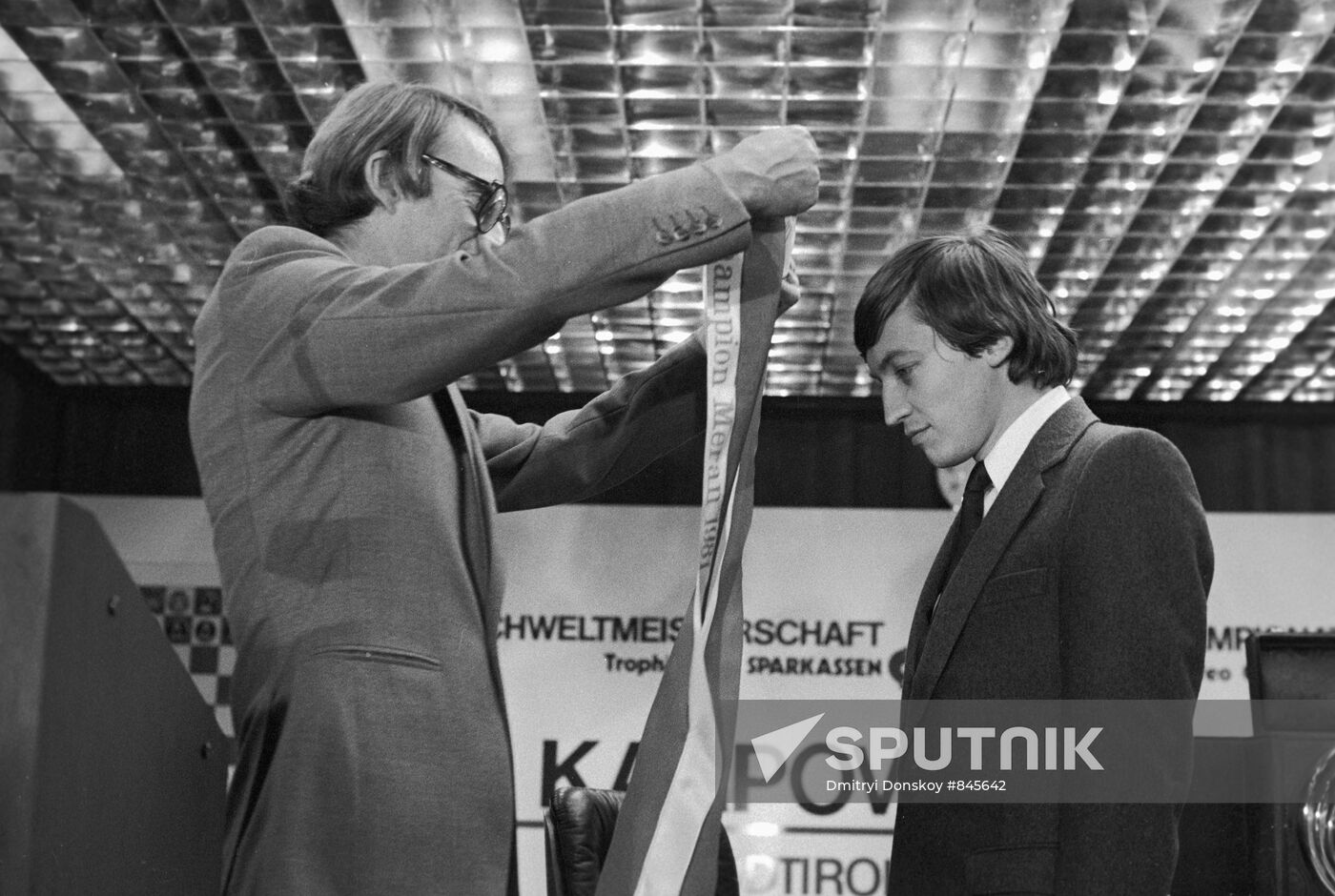 Chess player Anatoly Karpov
