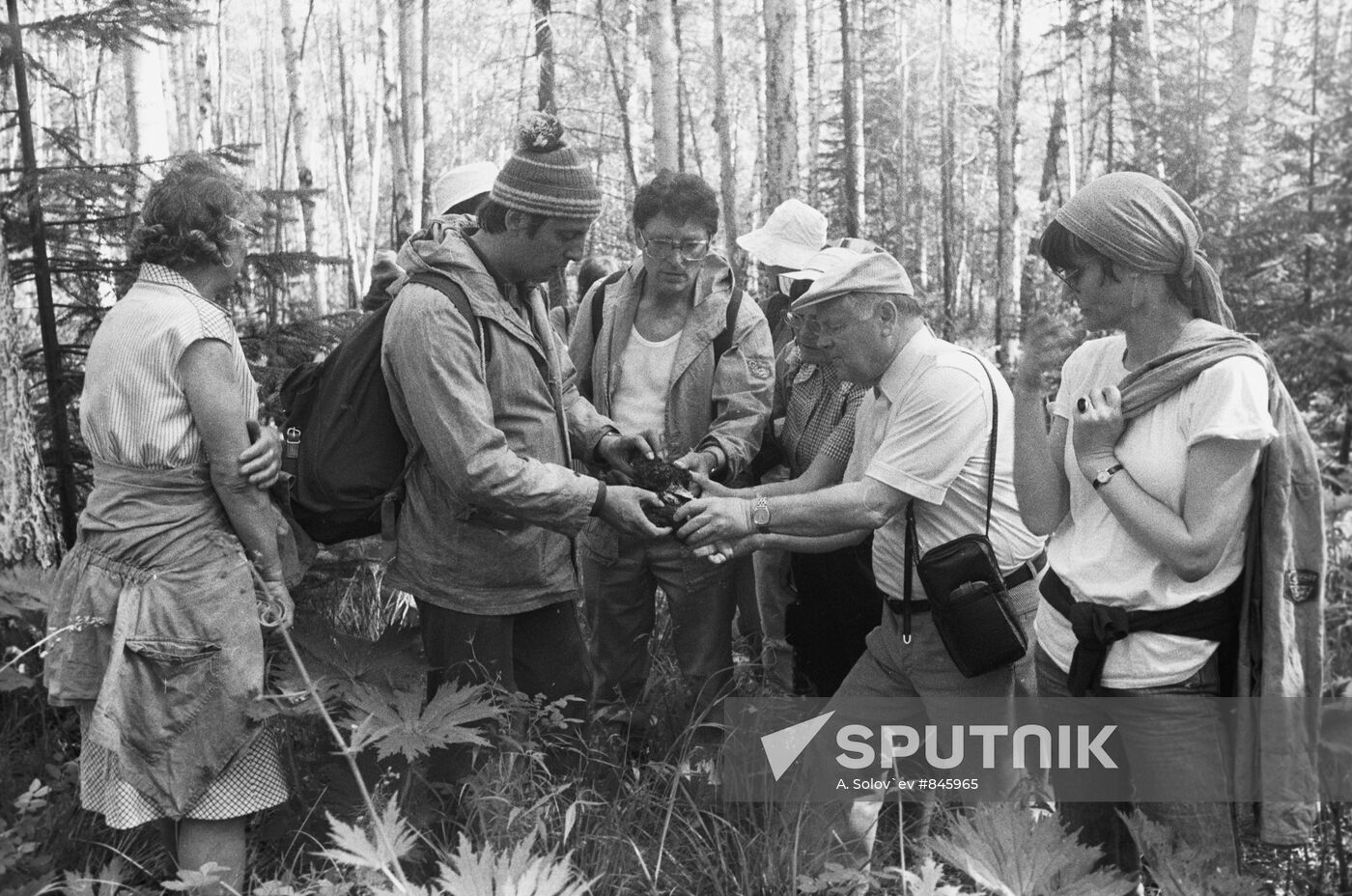 Viktor Ivanov telling about healing properties of polypore
