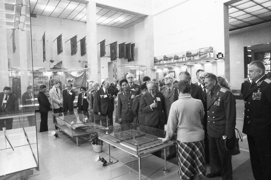 Meeting of veterans of World War II of 1939-1945