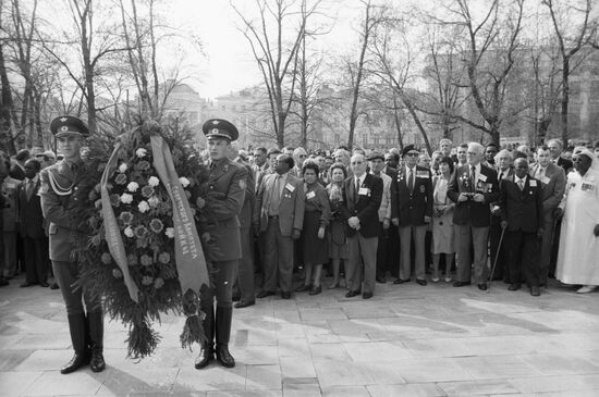 Meeting of veterans of World War II of 1939-1945