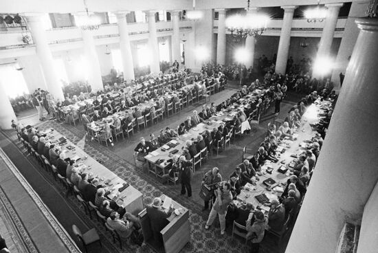 Meeting of veterans of World War II of 1939-1945