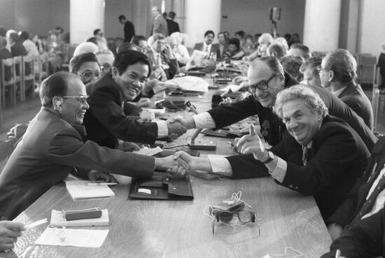 Meeting of veterans of World War II of 1939-1945