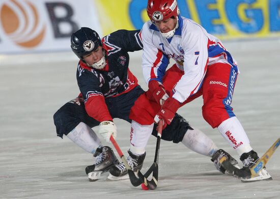2011 Bandy World Championship. Russia vs. USA