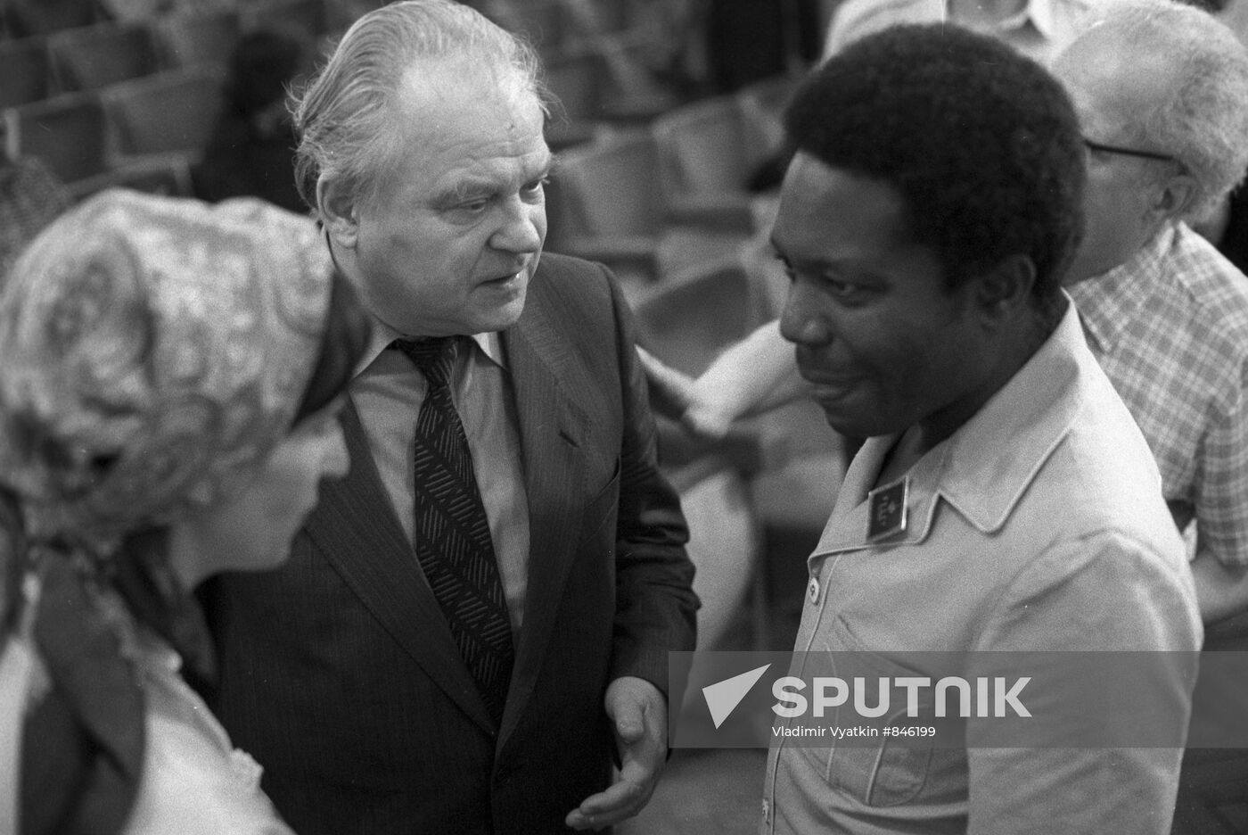 Tikhon Khrennikov and Akin Euba