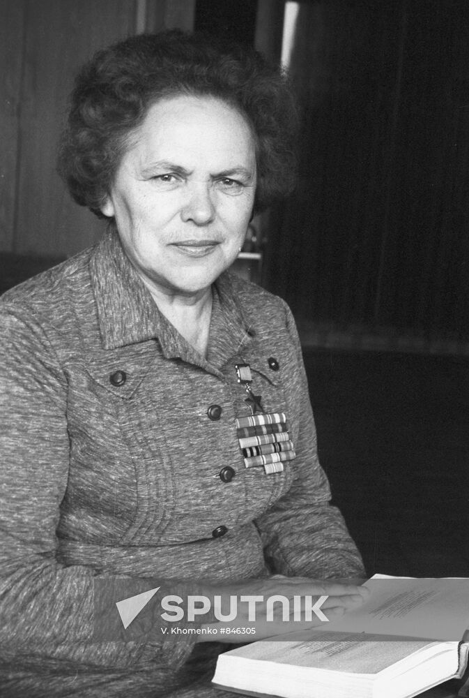 Hero of Soviet Union Rufina Gasheva