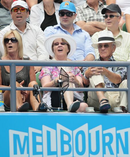 2011 Australian Open Tennis Championships. Day eight