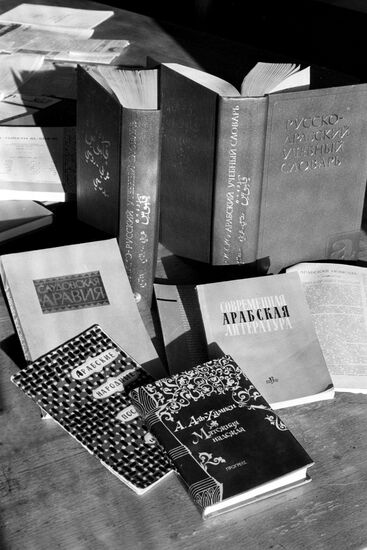 Works by Grigory Sharbatov, Arab language teacher