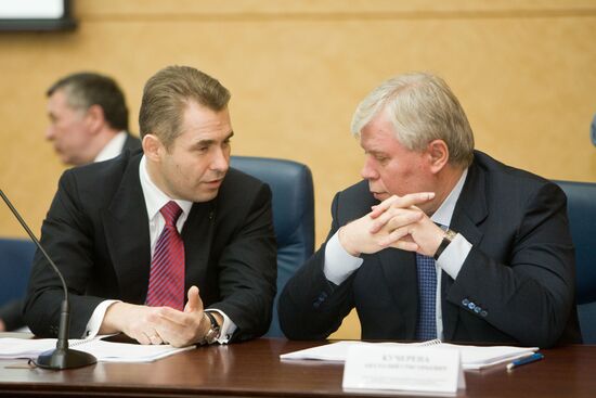 Pavel Astakhov and Anatoly Kucherena