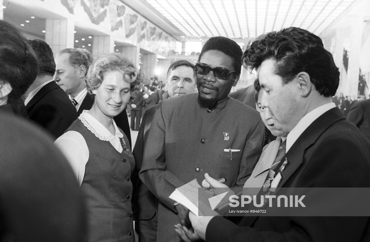 Member of delegation of South-West Africa Mozes Garoeb