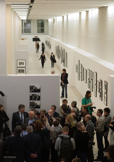 Opening of exhibition "Mikhail Gorbachev. Perestroika"