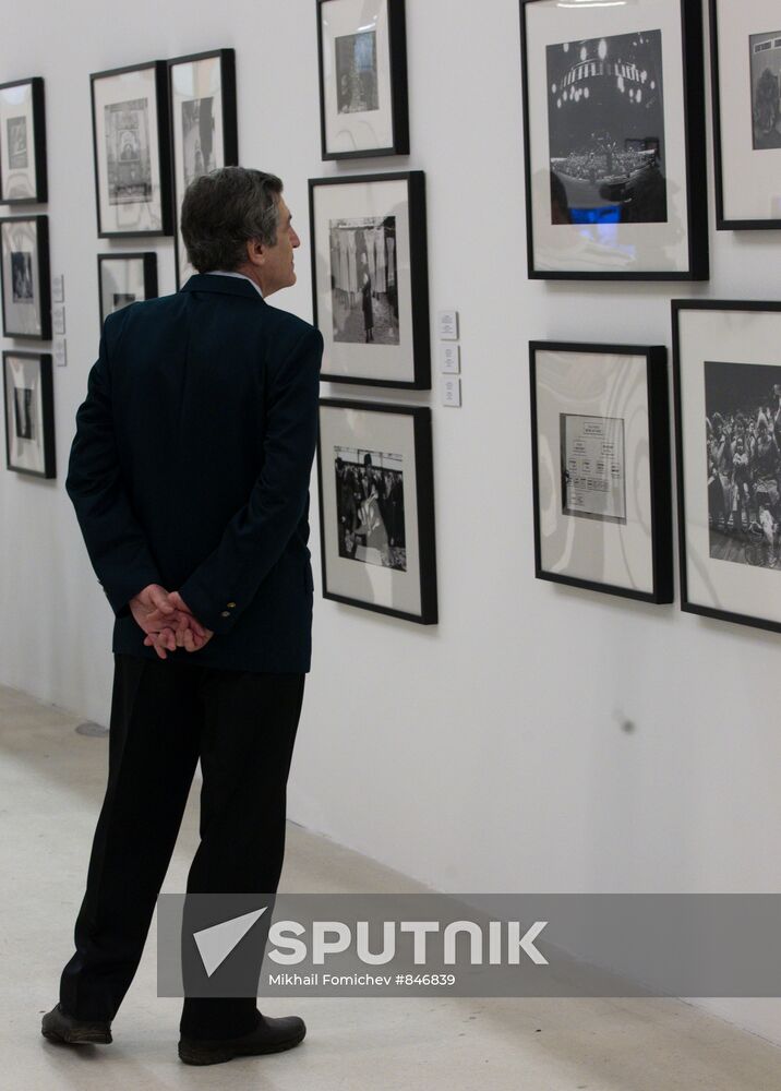 Opening of exhibition "Mikhail Gorbachev. Perestroika"