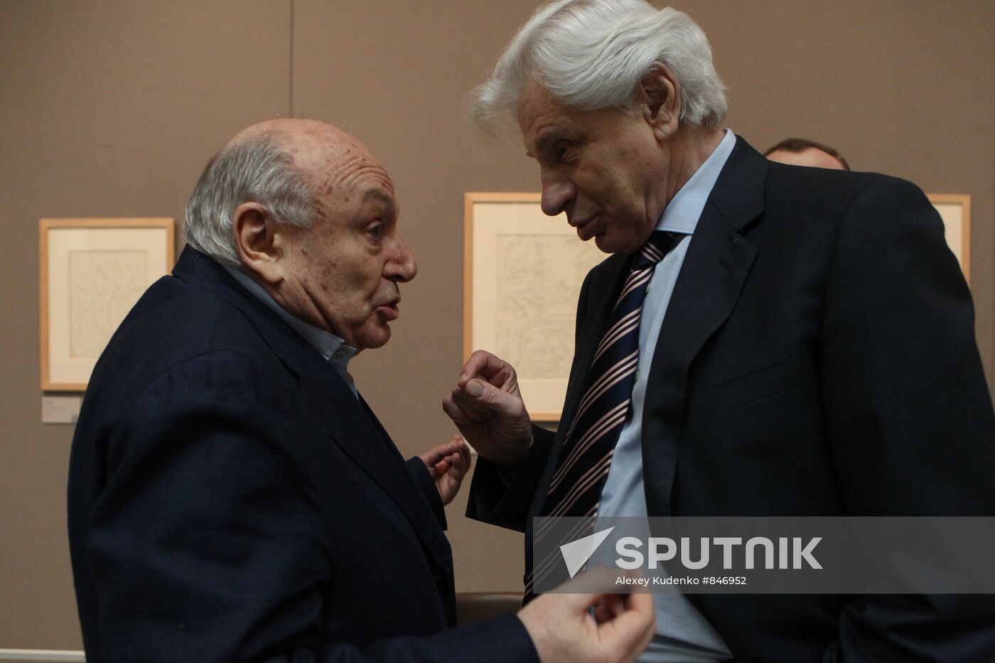 Mikhail Zhvanetsky and Genry Reznik