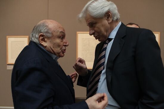 Mikhail Zhvanetsky and Genry Reznik