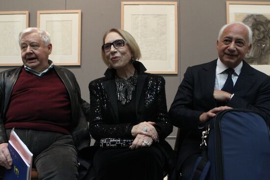 Oleg Tabakov, Inna Churikova and Vladimir Spivakov