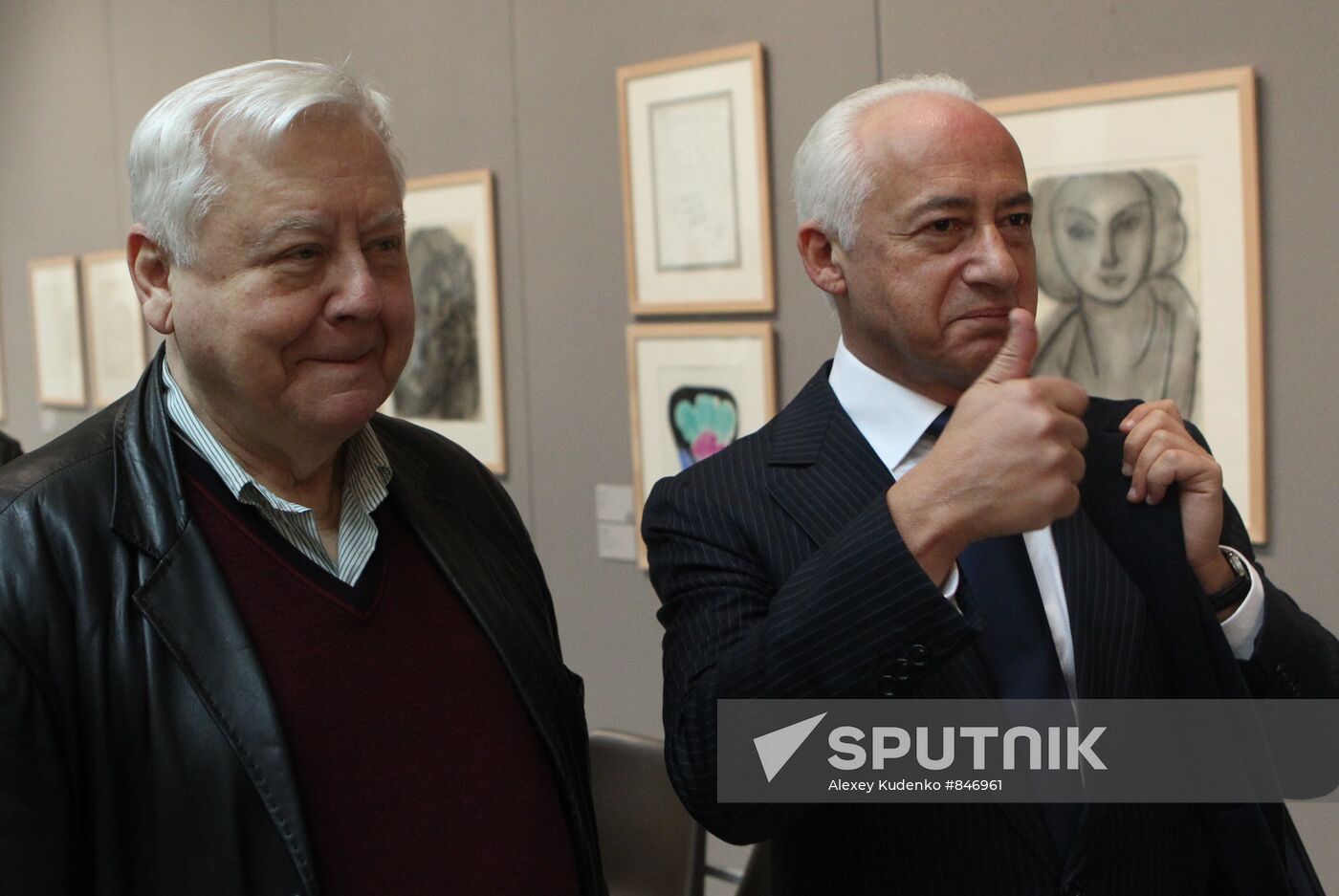 Vladimir Spivakov and Oleg Tabakov