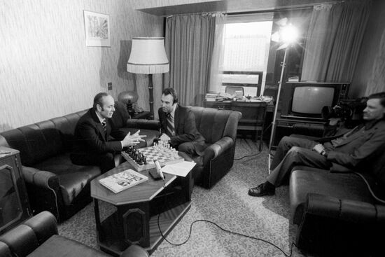 Hungarian chess player Lajos Portisch