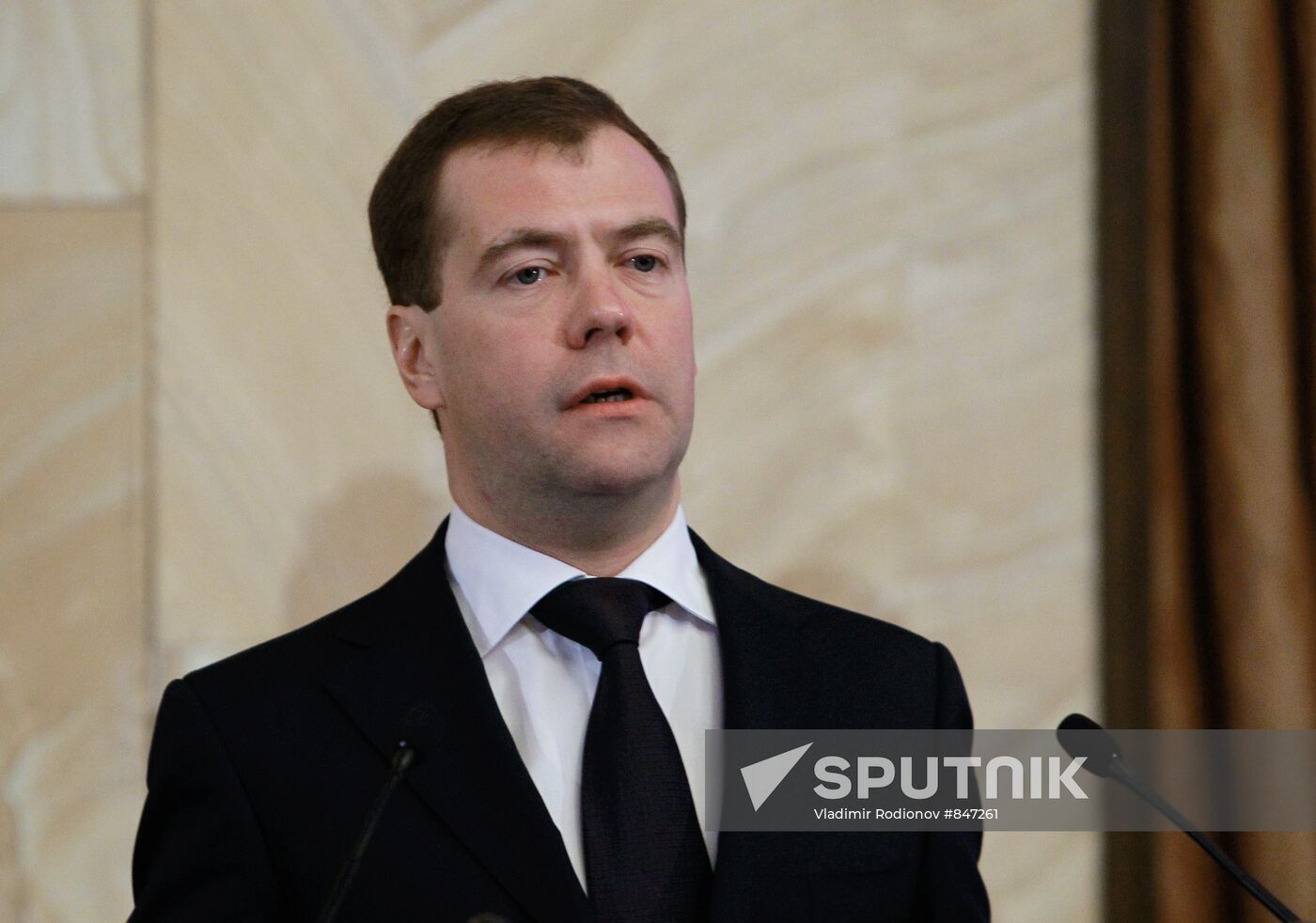 Dmitry Medvedev at meeting of FSB