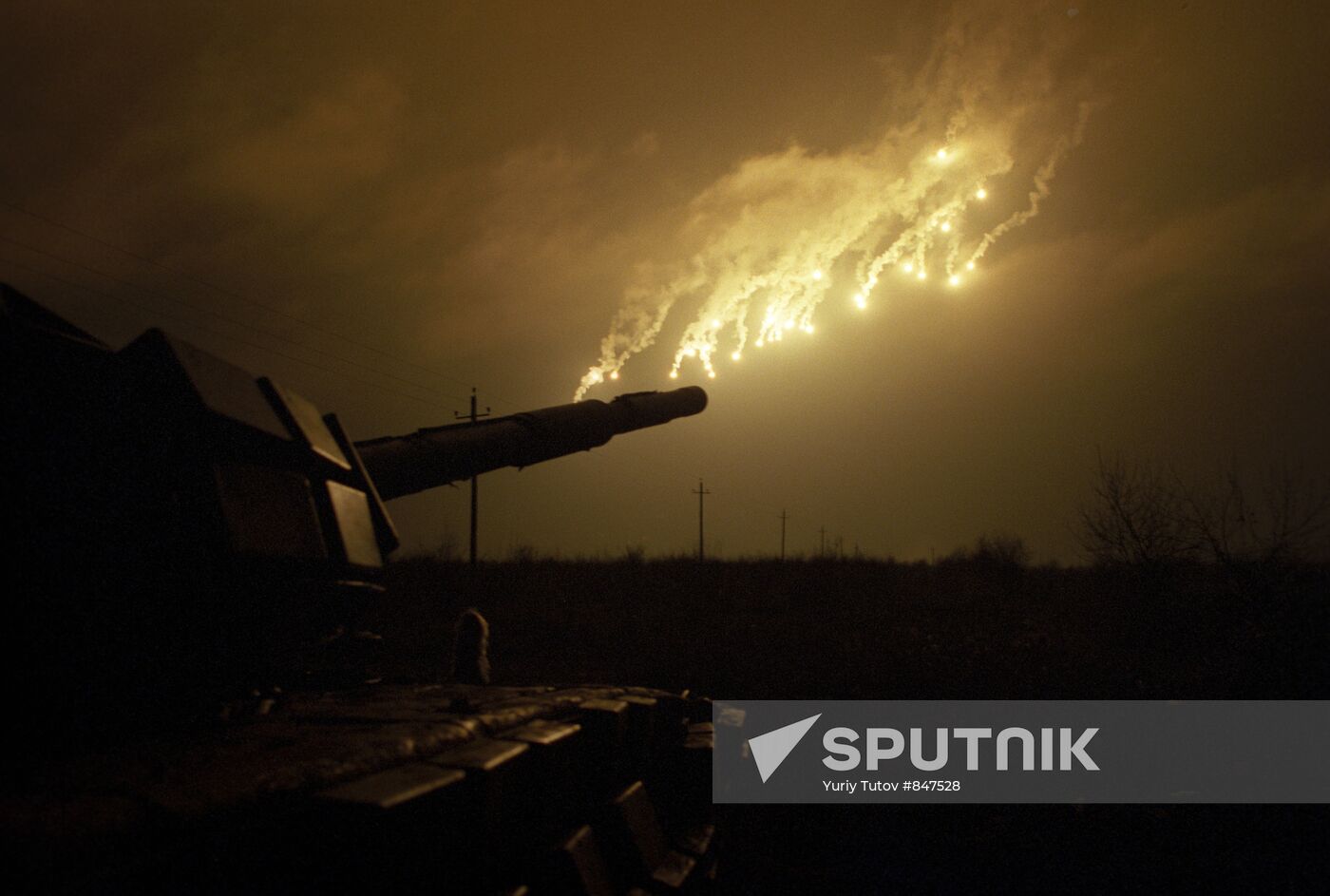 Assault of village Pervomaiskoye