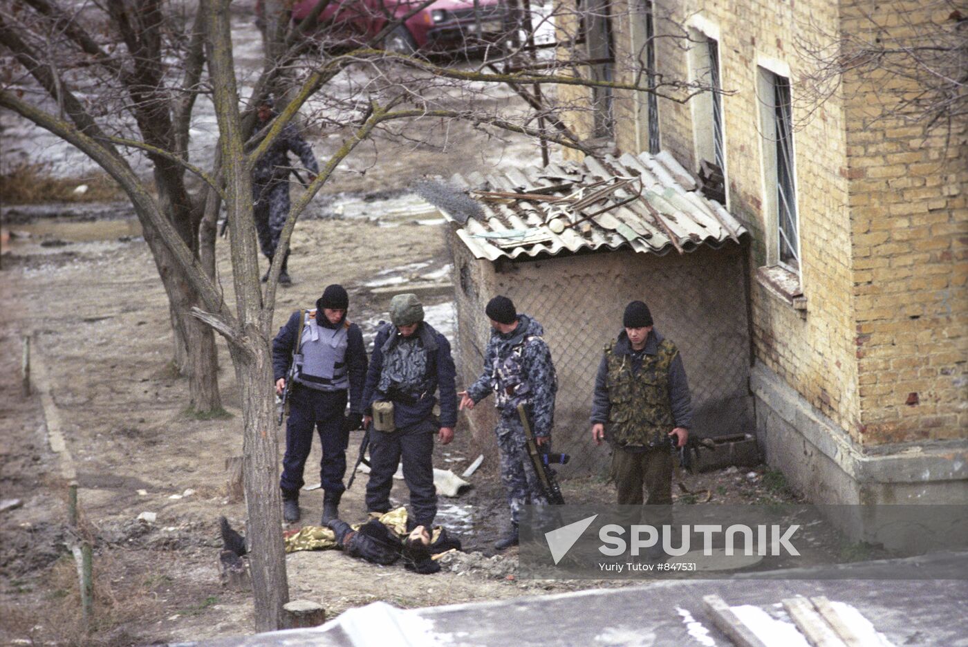 Aftermath of special operation in Kizlyar