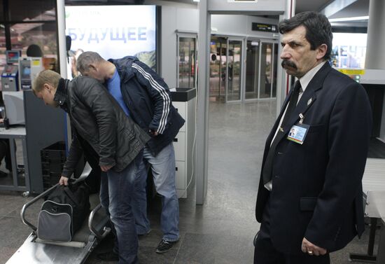 Toughening security measures at Sochi airport