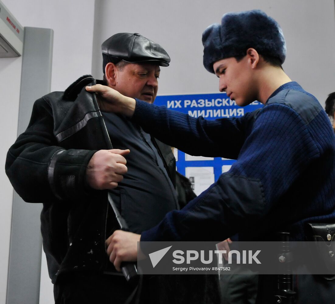 Tightening security measures at the Rostov-on-Don airport