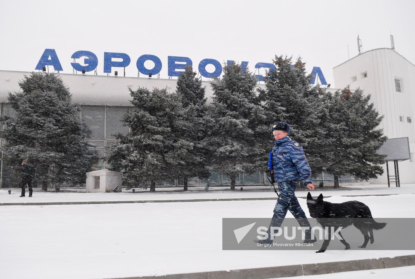 Tightening security measures at the Rostov-on-Don airport