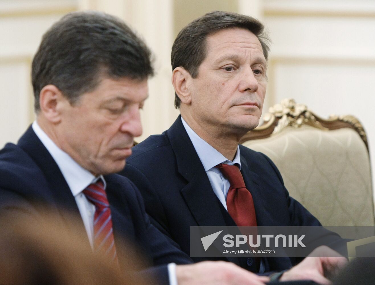 Dmitry Kozak and Alexander Zhukov