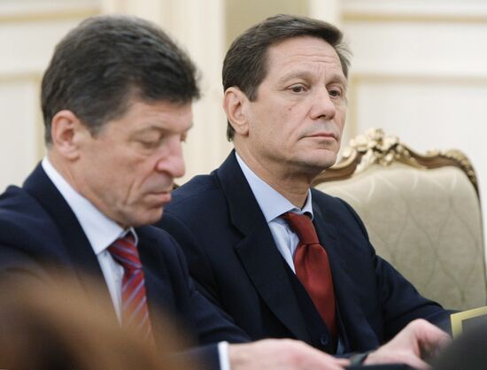 Dmitry Kozak and Alexander Zhukov