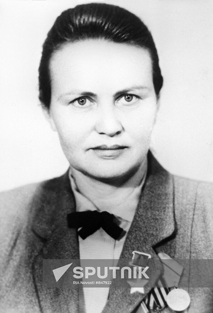 Hero of the Soviet Union Maria Karpovna Baida