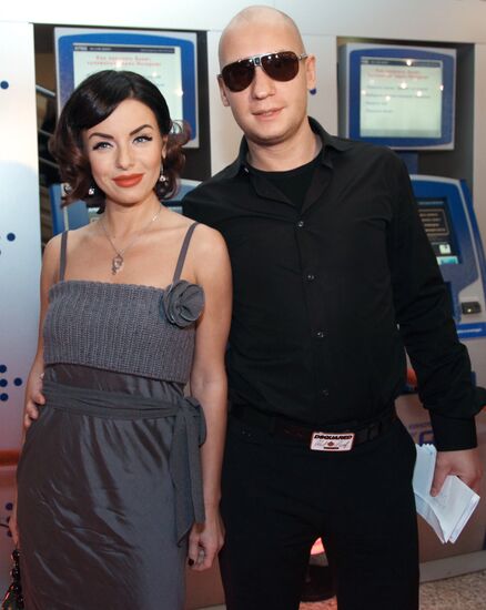 Yulia Volkova with her date