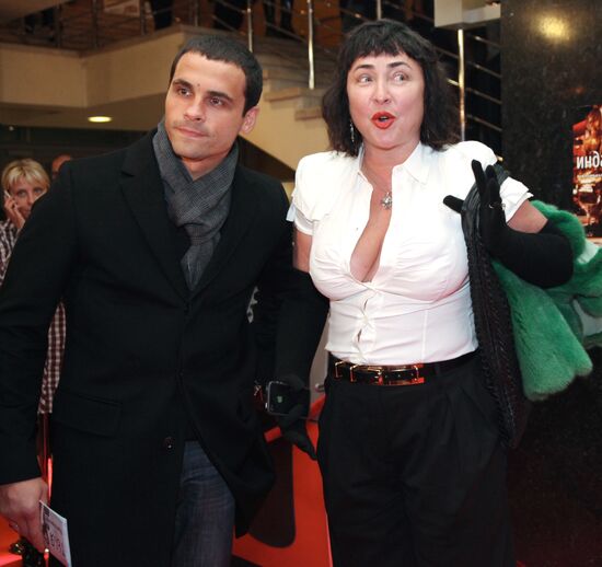 Lolita Milyavskaya with her husband Dmitry Ivanov