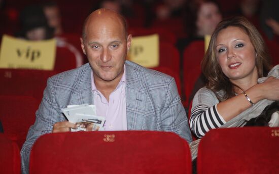 Alexander Sorkin with his wife