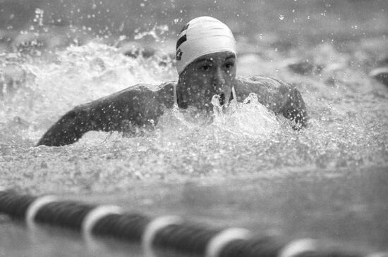 Finals in swimming